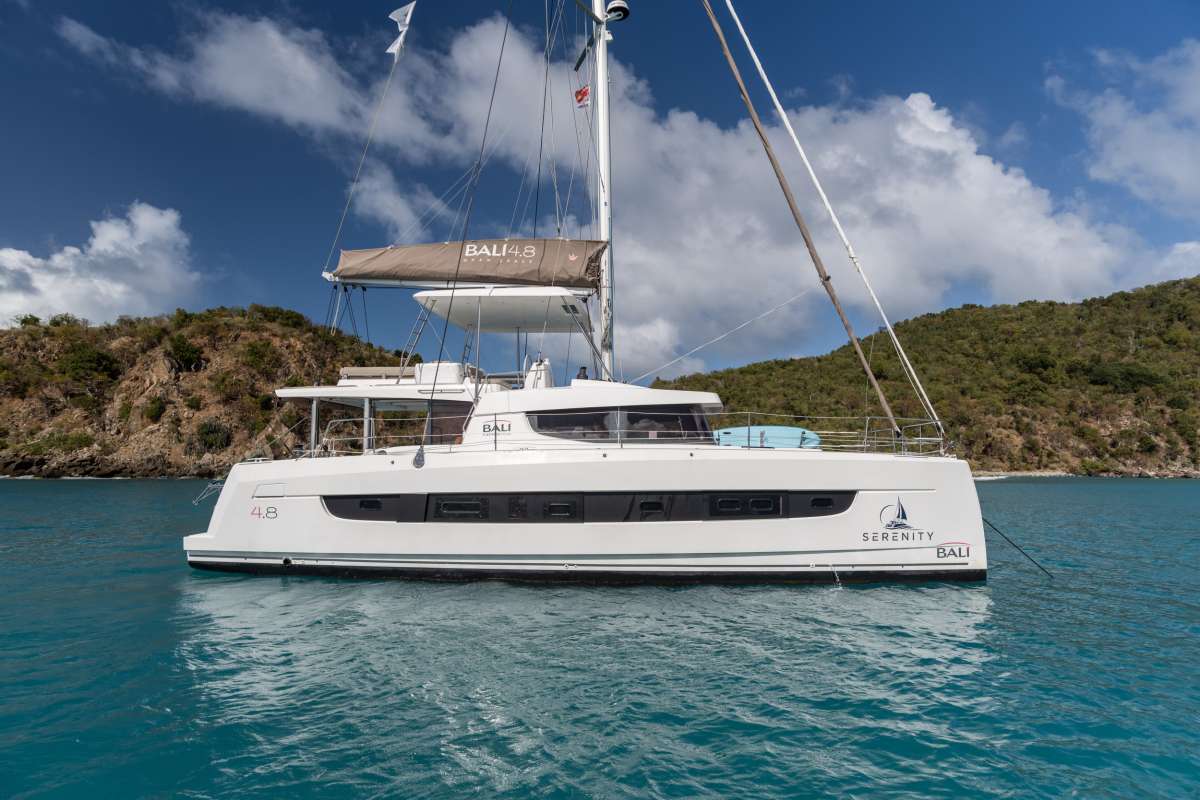 SERENITY 4.8 Crewed Charters in British Virgin Islands