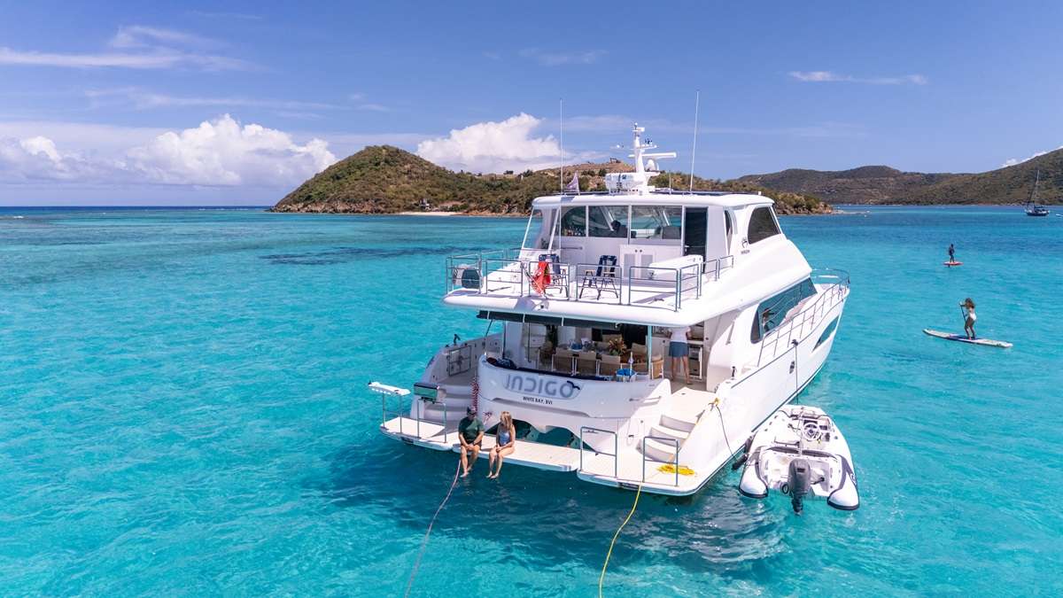 INDIGO  Crewed Charters in British Virgin Islands