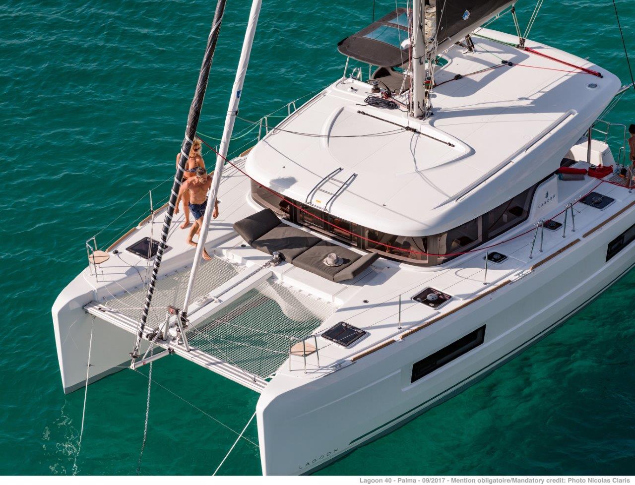 Lagoon 40 - 4 + 2 cab CLASS Bareboat Charter in France