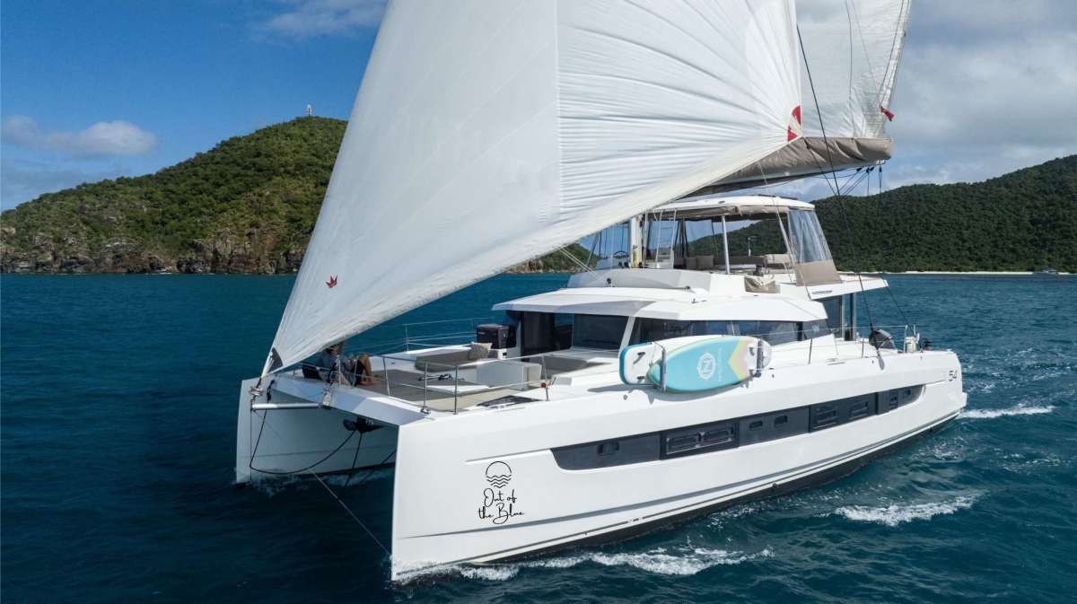 OUT OF THE BLUE Crewed Charters in British Virgin Islands