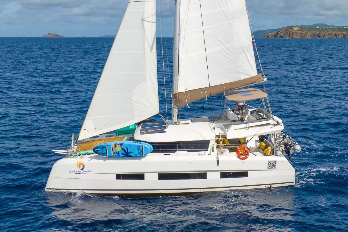WALK'N ON SUNSHINE Crewed Charters in St. Martin