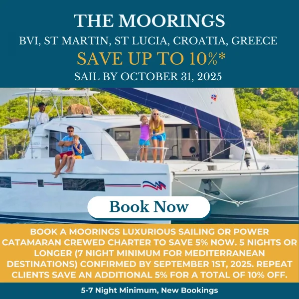 Crewed Yacht Charter BVI Moorings