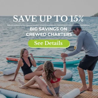 crewed yacht charter discounts