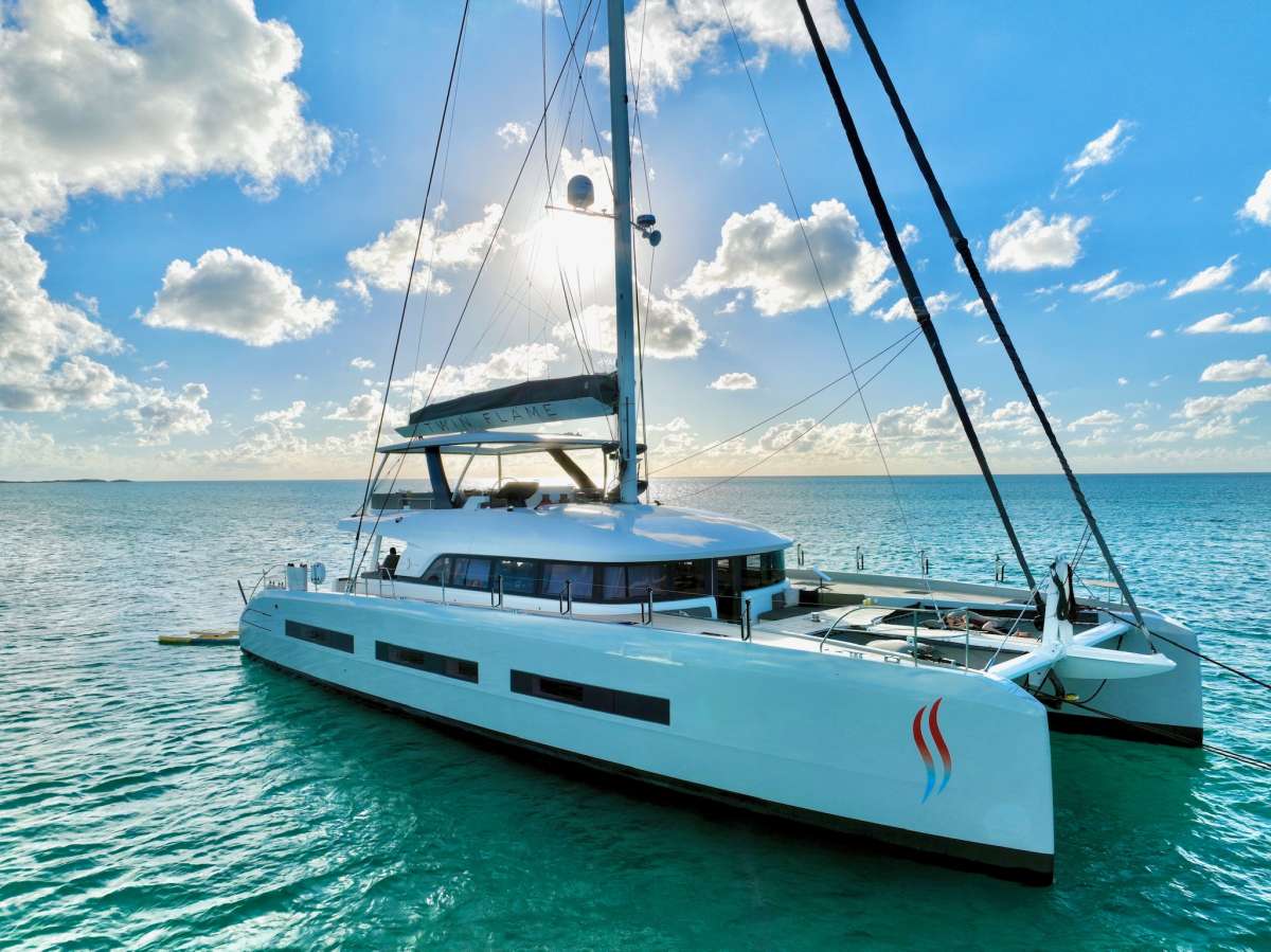 TWIN FLAME 77 Crewed Charters in US Virgin Islands