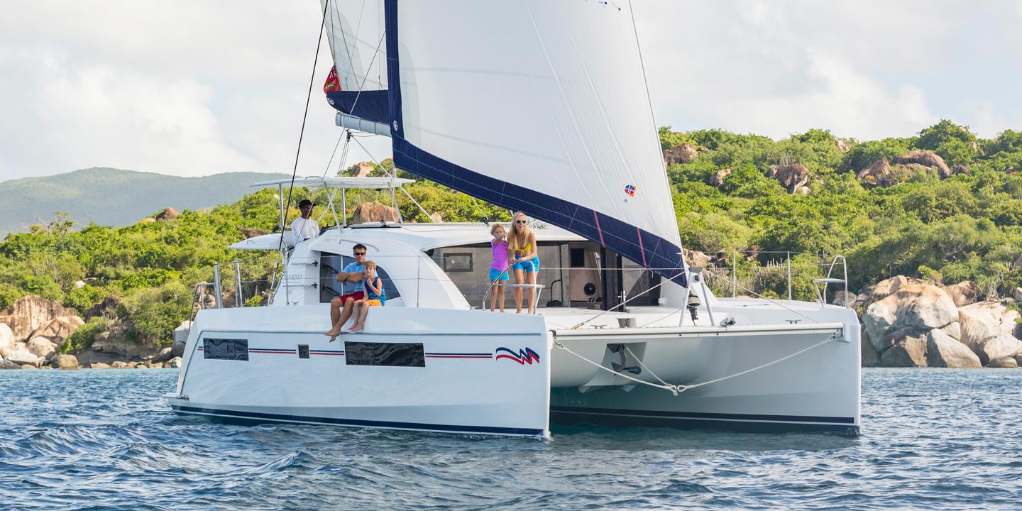 Moorings 4000 3-Cabin Club Bareboat Charter in Seychelles