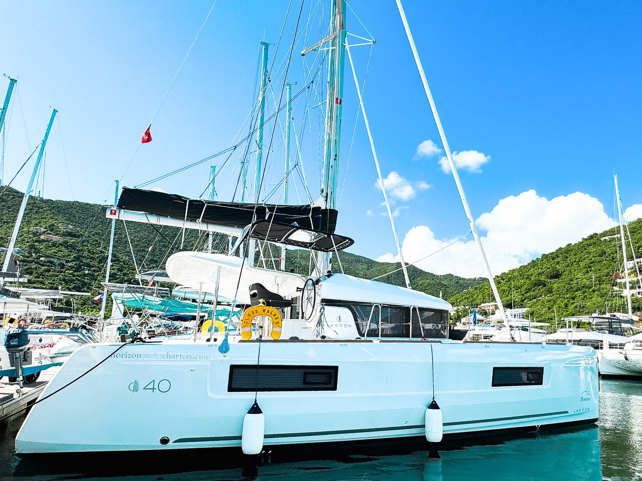 Cloudwalker Bareboat Charter in British Virgin Islands