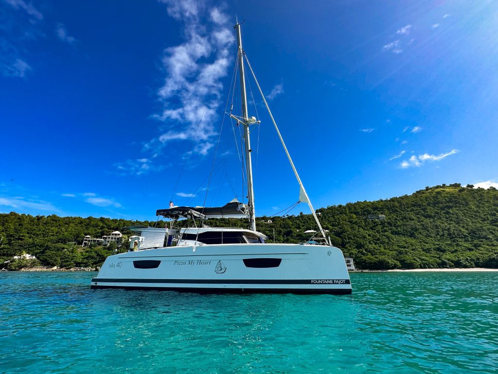 Pizza My Heart Bareboat Charter in British Virgin Islands