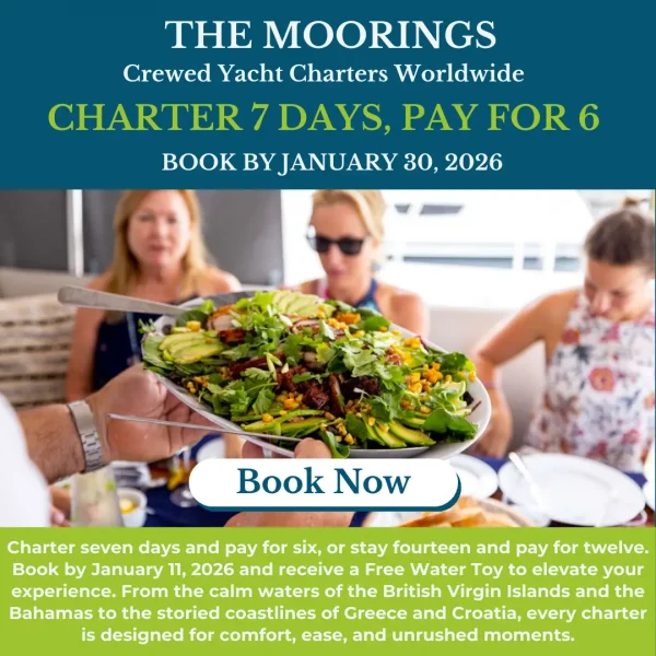 crewed charter new year special