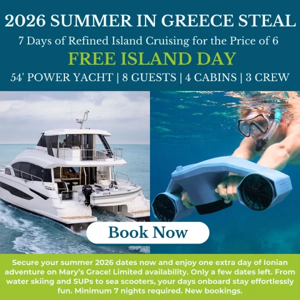 ionian islands on a yacht charter