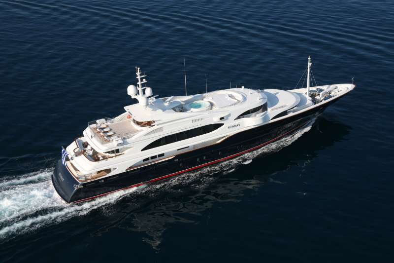 SUNDAY Superyacht Charters in Greece Superyachts