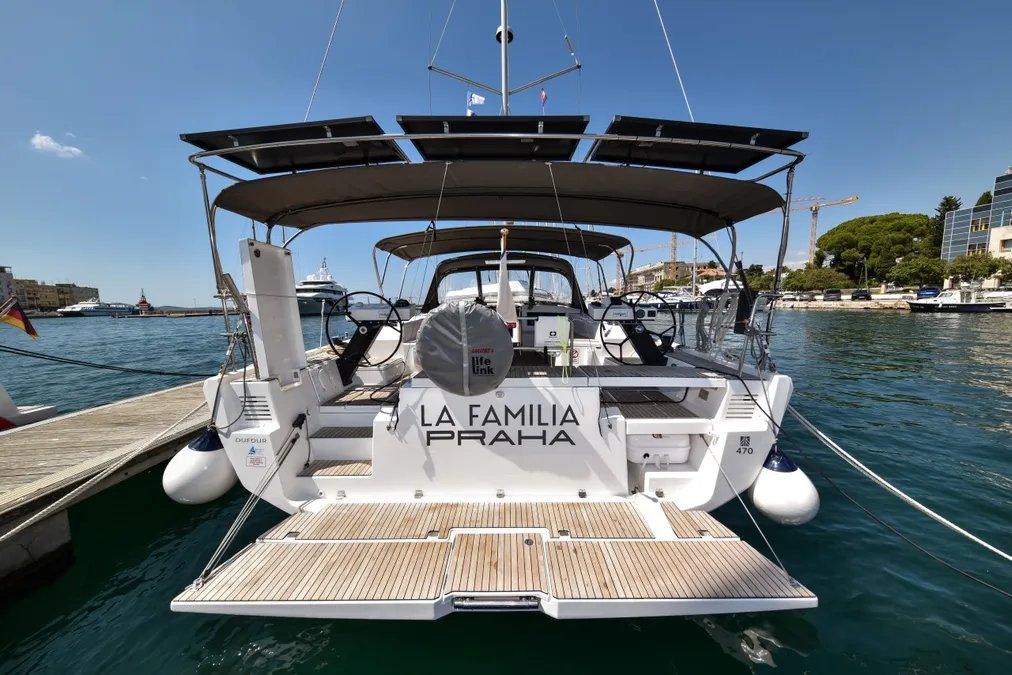 Dufour 470 - 4 + 1 cab. Bareboat Charter in Croatia