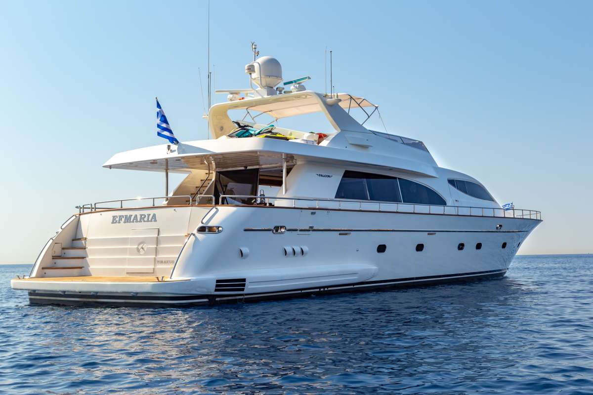 EFMARIA Crewed Charters in Greece