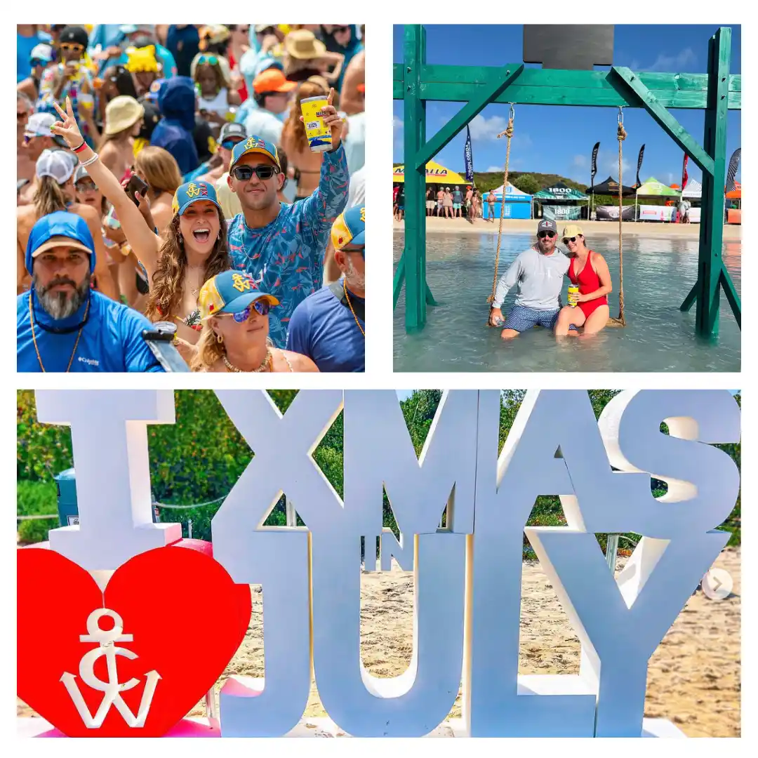 bvi yacht charter in christmas in july