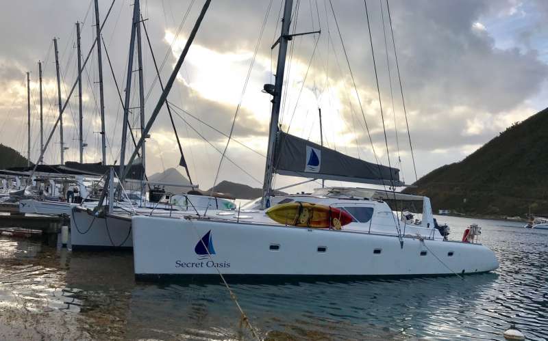 VOYAGE 580 Crewed Charters in British Virgin Islands