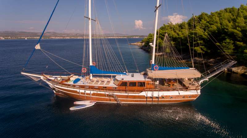 Malena Crewed Charters in Croatia