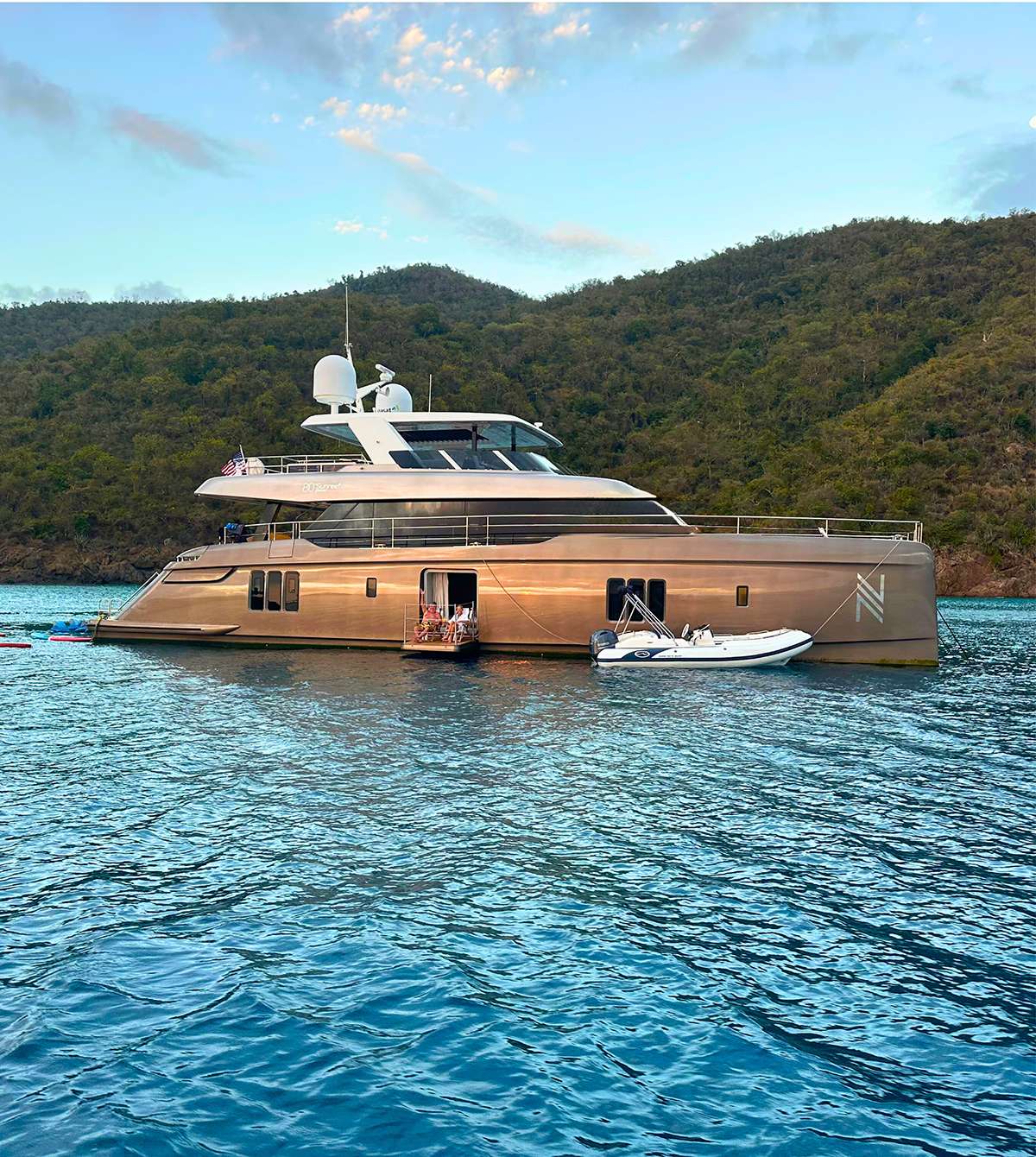 NAUTI NICKEL  Crewed Charters in US Virgin Islands