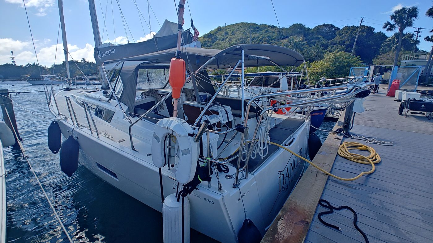 Dancer Bareboat Charter in US Virgin Islands
