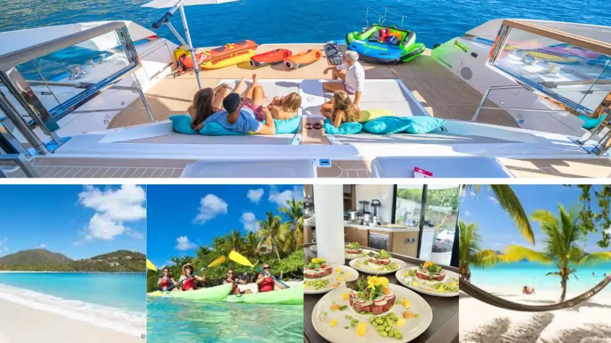 Beef Island long bay beach yachting