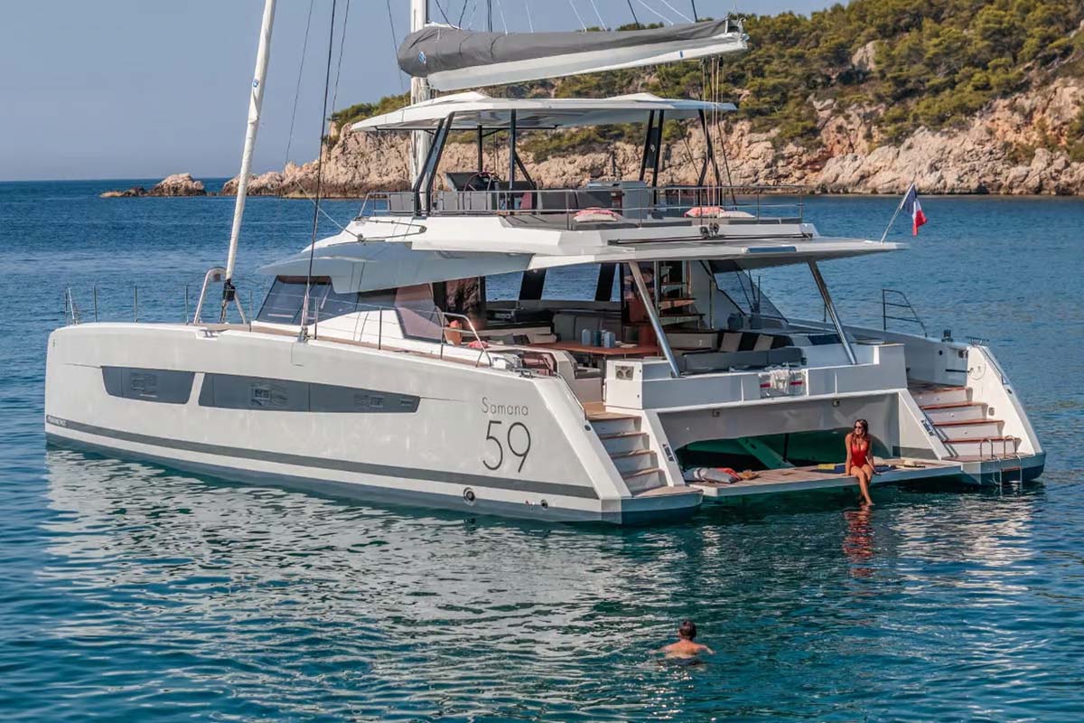 LA PERLE Crewed Charters in British Virgin Islands