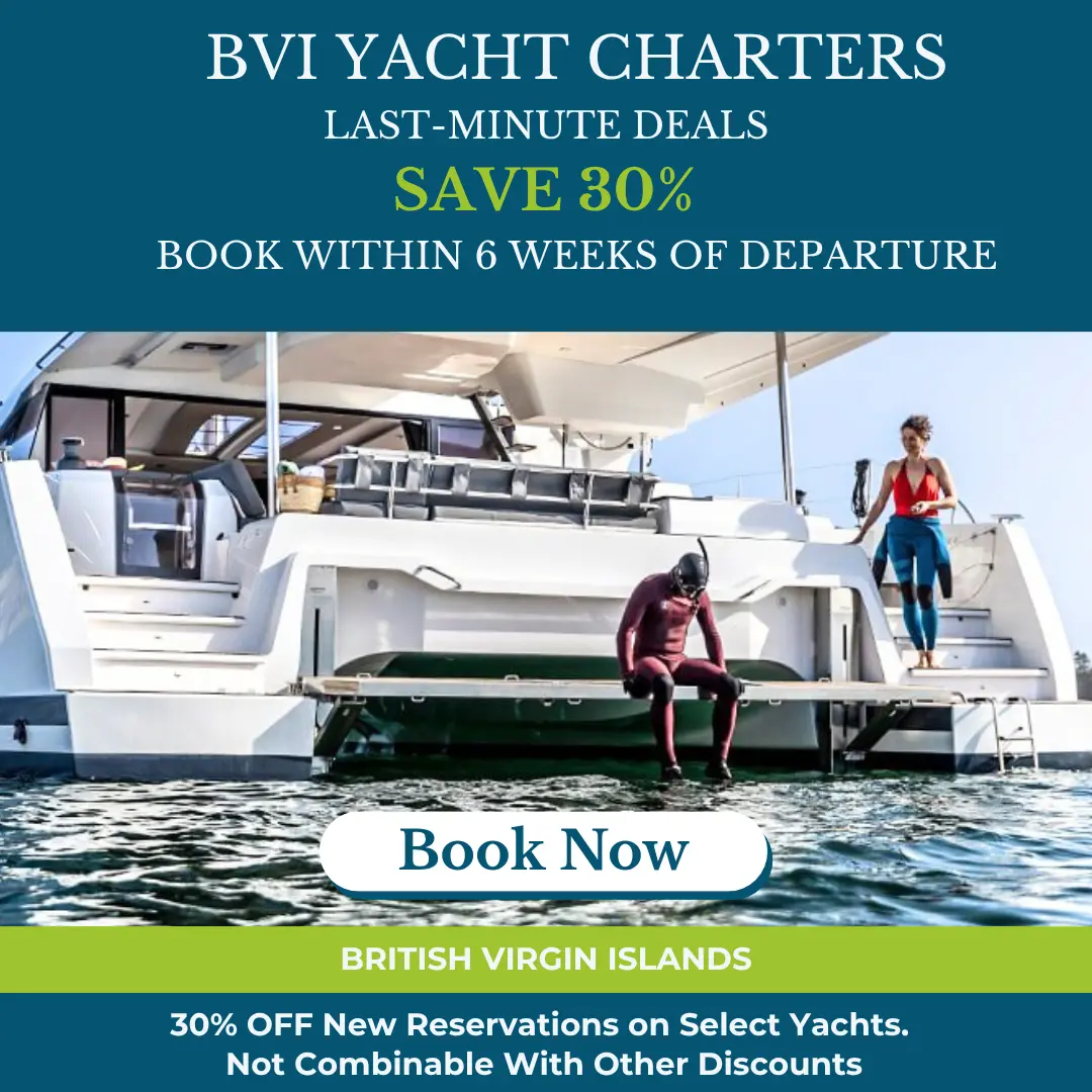BVI Yacht Charter special rates