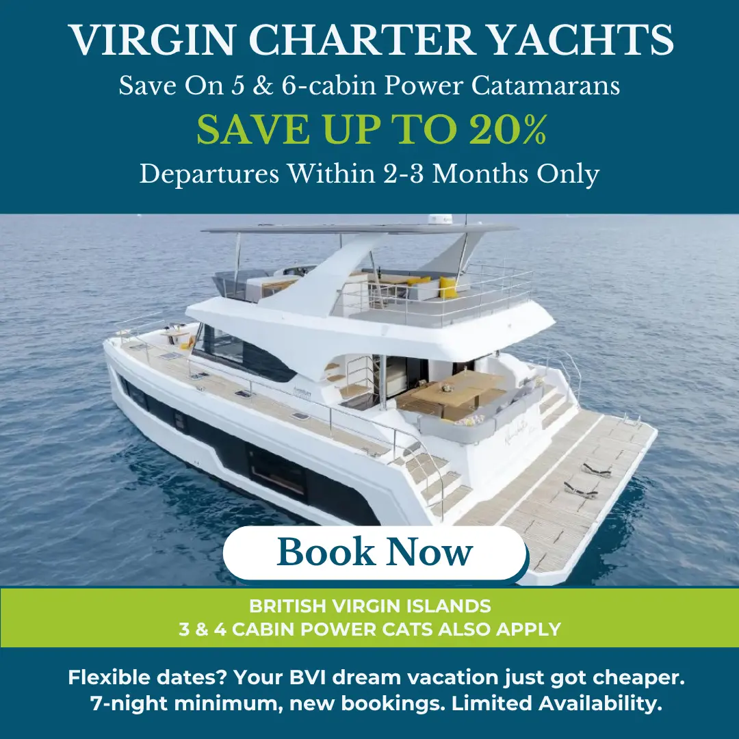 Virgin Charter Yachts special rates