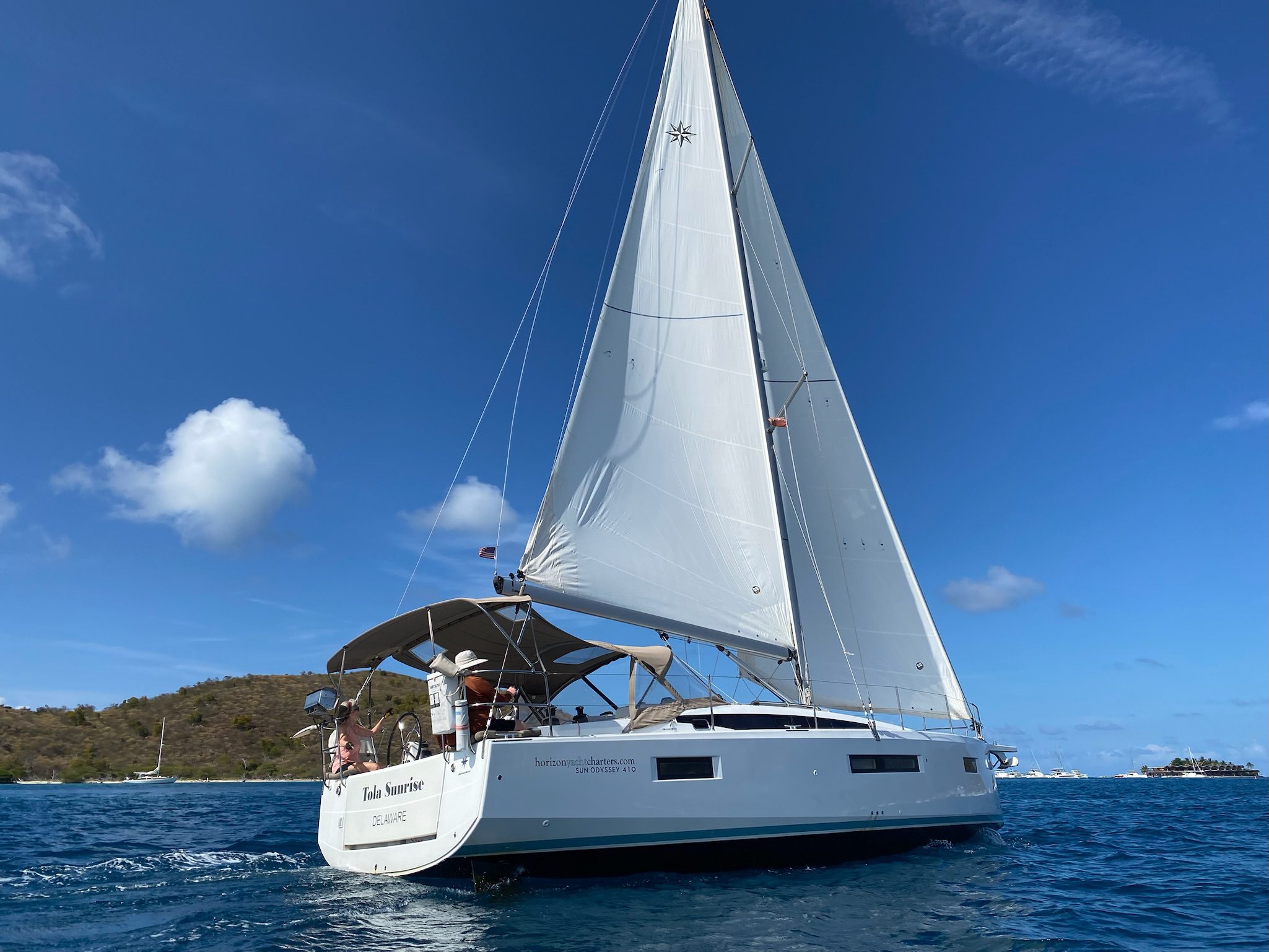 Tola Sunrise Bareboat Charter in British Virgin Islands