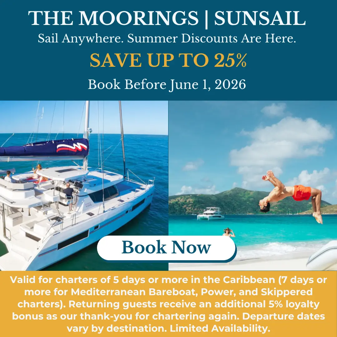 bareboat moorings specials