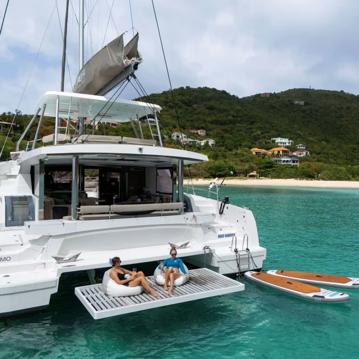 catamaran charter in the bvi