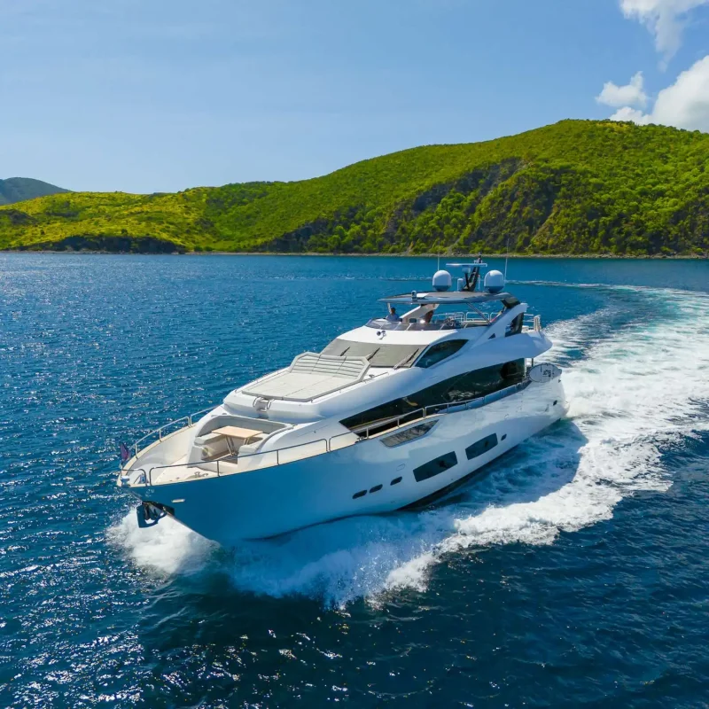 ACCIDENTAL SUCCESS II yacht with stabilizers
