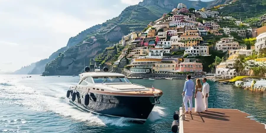 amalfi yacht vacation from the us