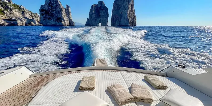 capri yacht vacation from the us