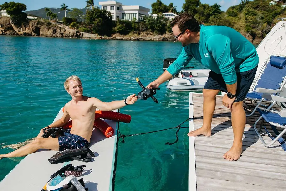 crewed yacht charter experience virgin islands
