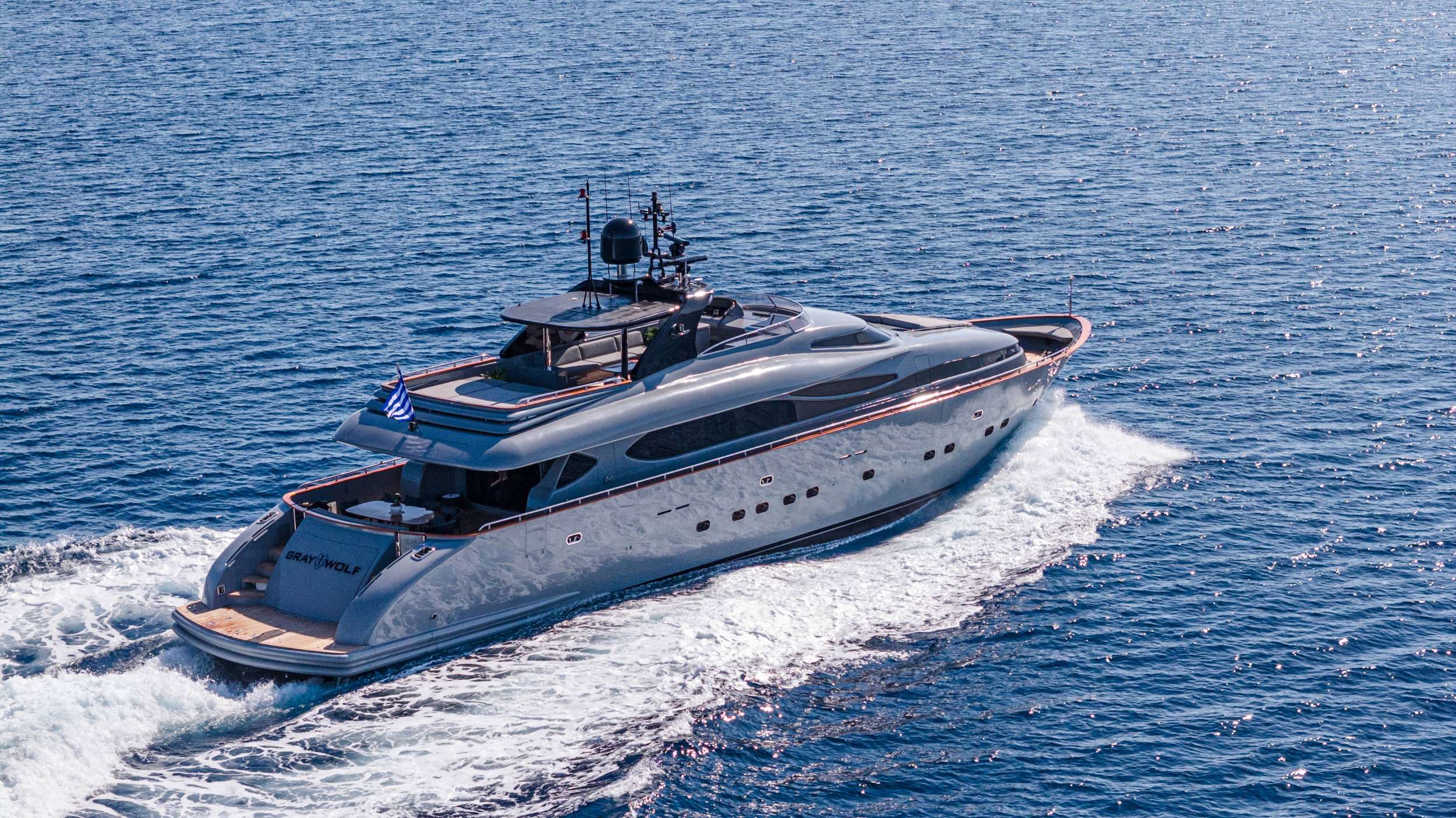 GREY WOLF Superyacht Charters in Greece Superyachts