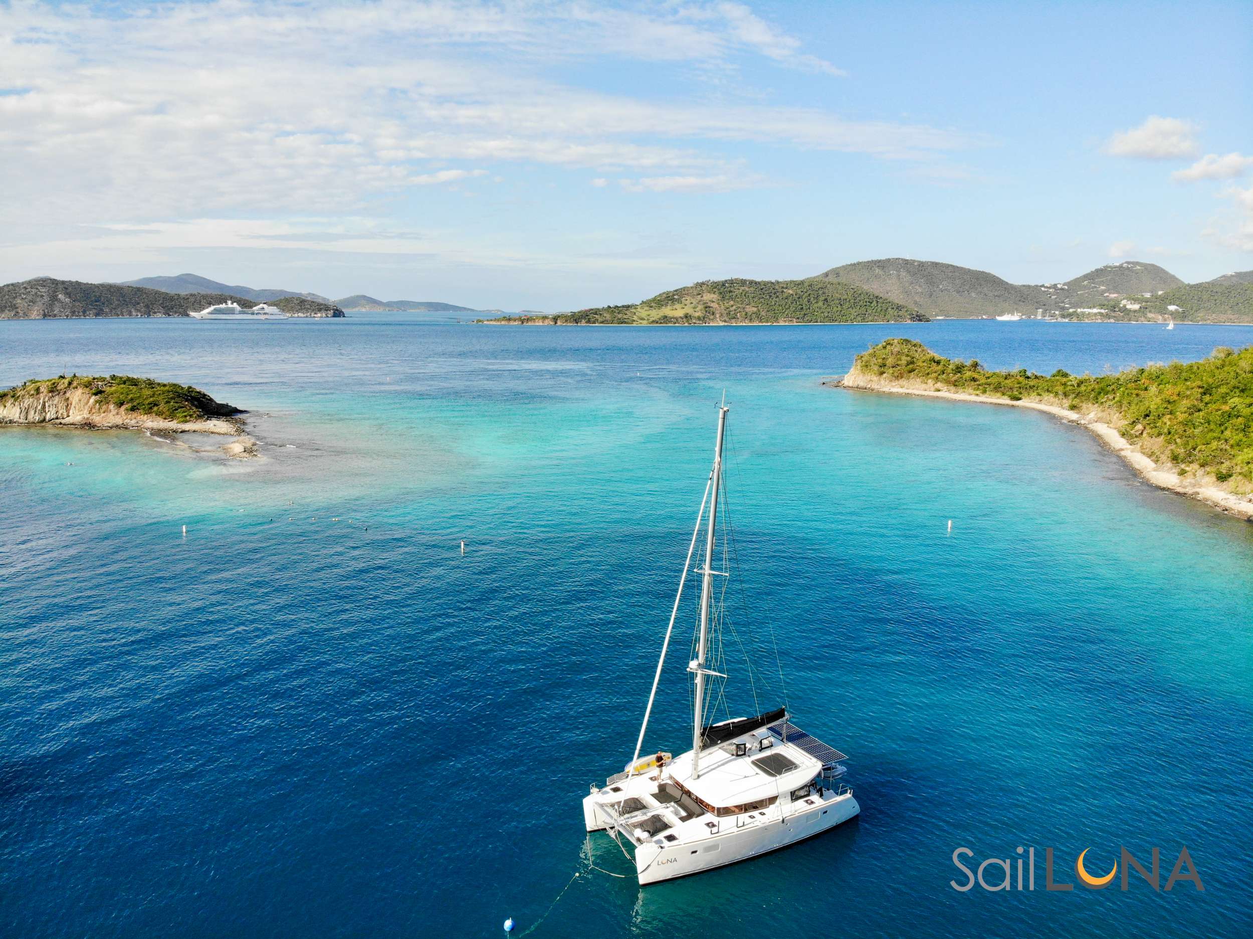 LUNA Crewed Charters in British Virgin Islands
