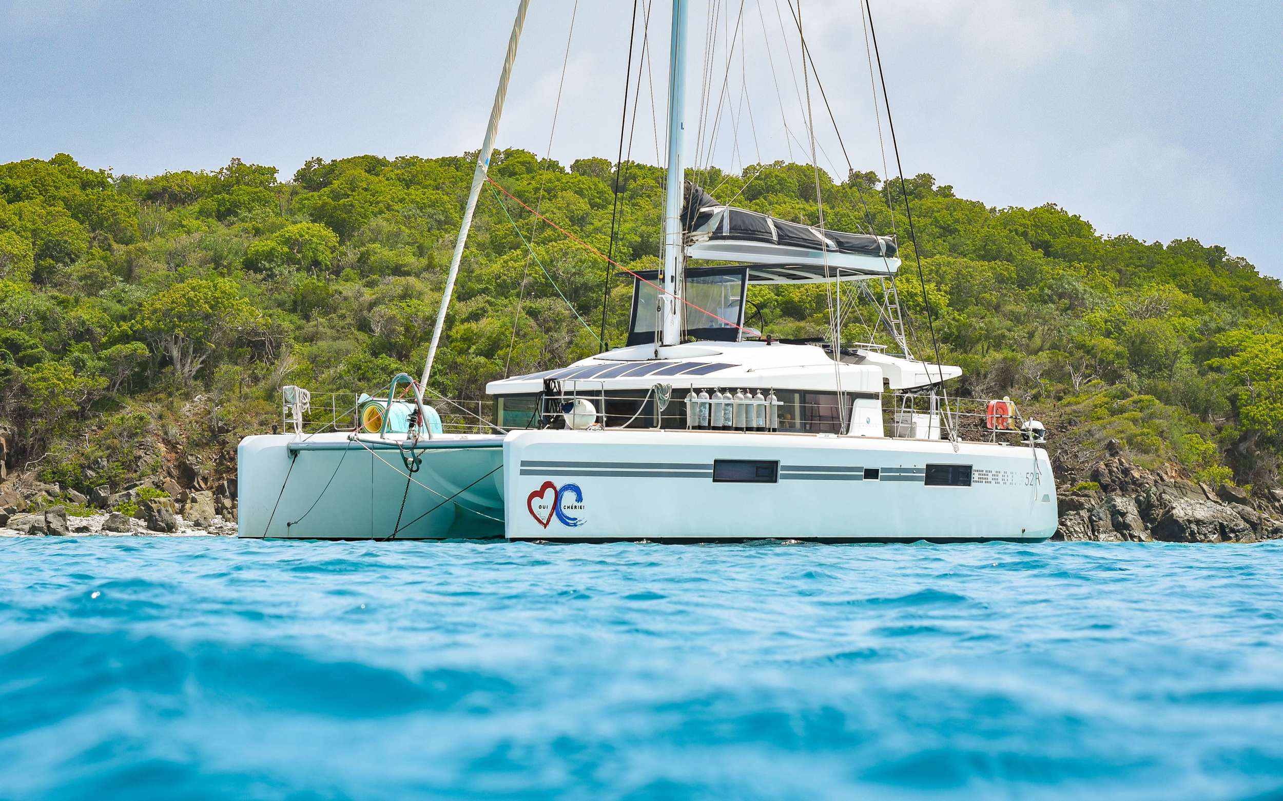 OUI CHERIE Crewed Charters in British Virgin Islands