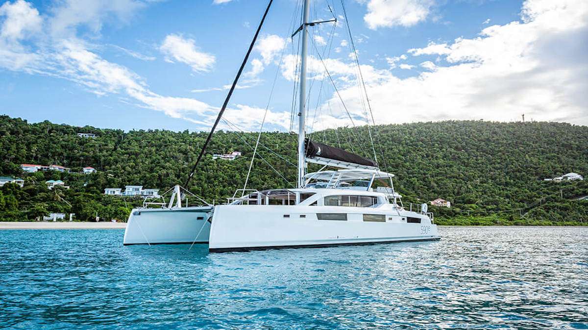 VOYAGE 590 Crewed Charters in British Virgin Islands