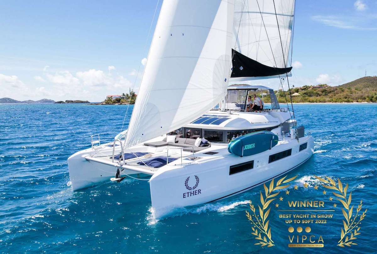 ETHER Crewed Charters in British Virgin Islands