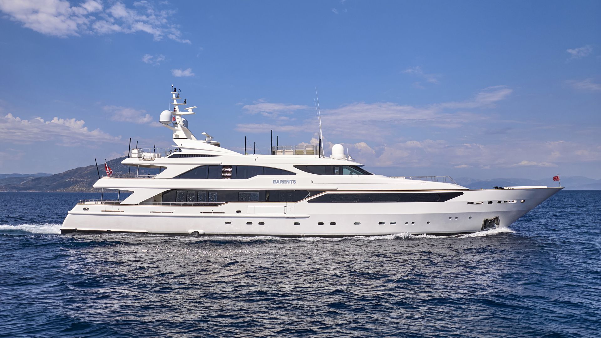 BARENTS Superyacht Charters in Greece Superyachts