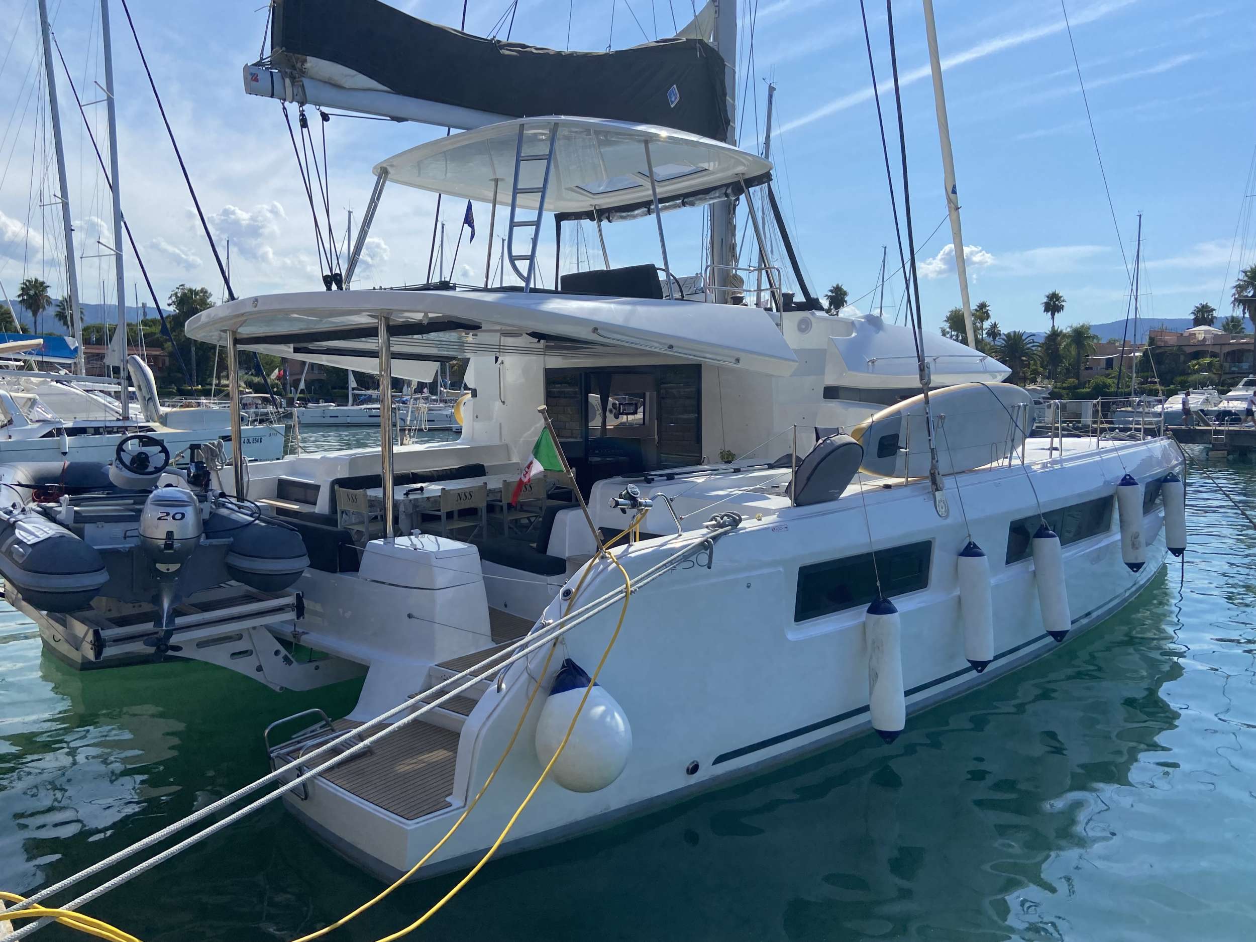 Coraline Crewed Charters in Italy