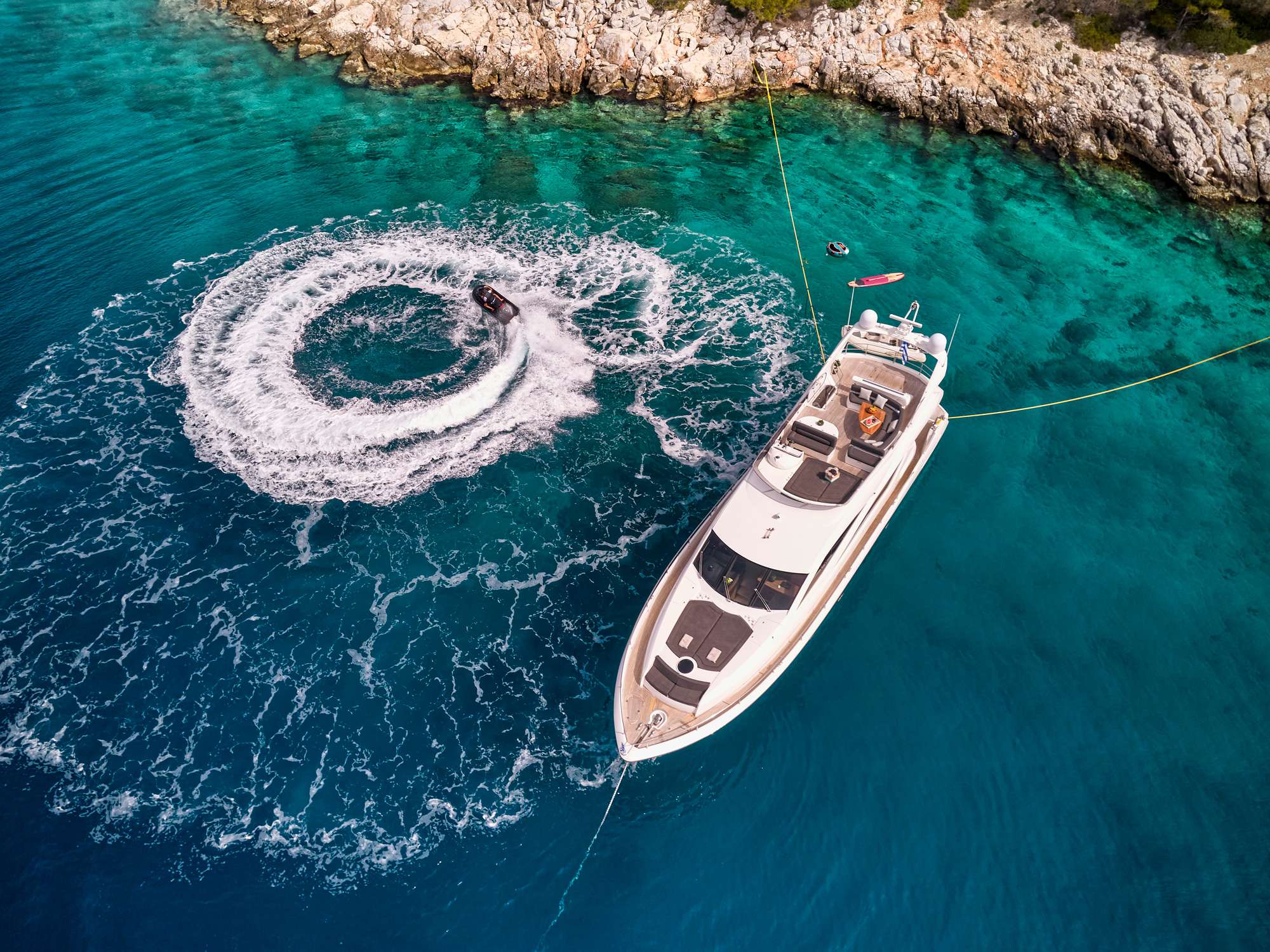 M FIVE Crewed Charters in Greece