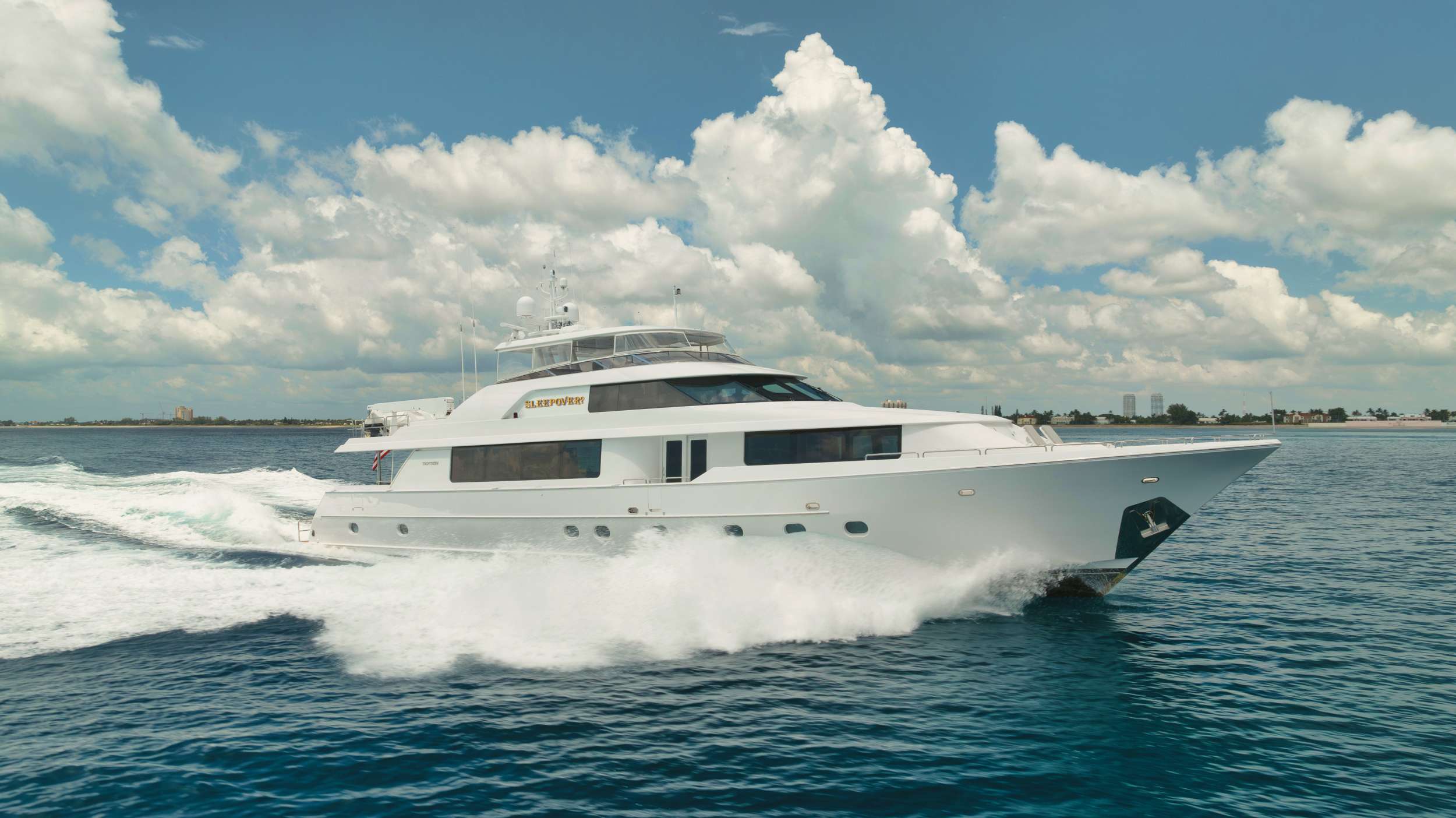 SLEEPOVER Superyacht Charters in Florida