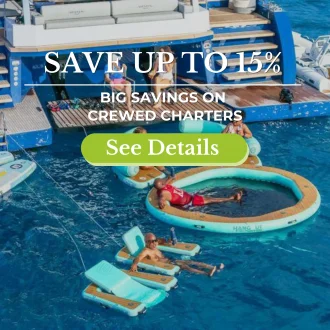 Top 5 Specials crewed catamaran charter