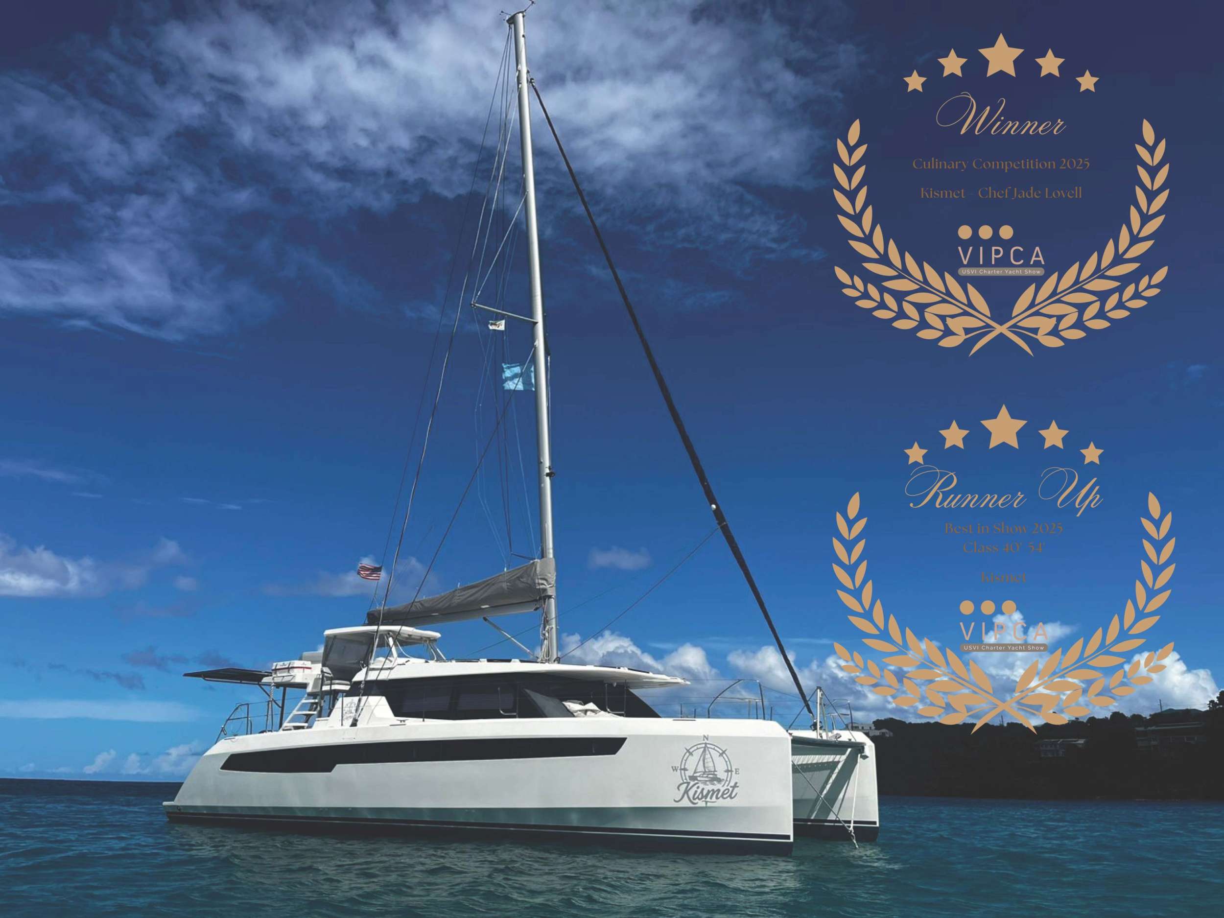 KISMET Crewed Charters in British Virgin Islands