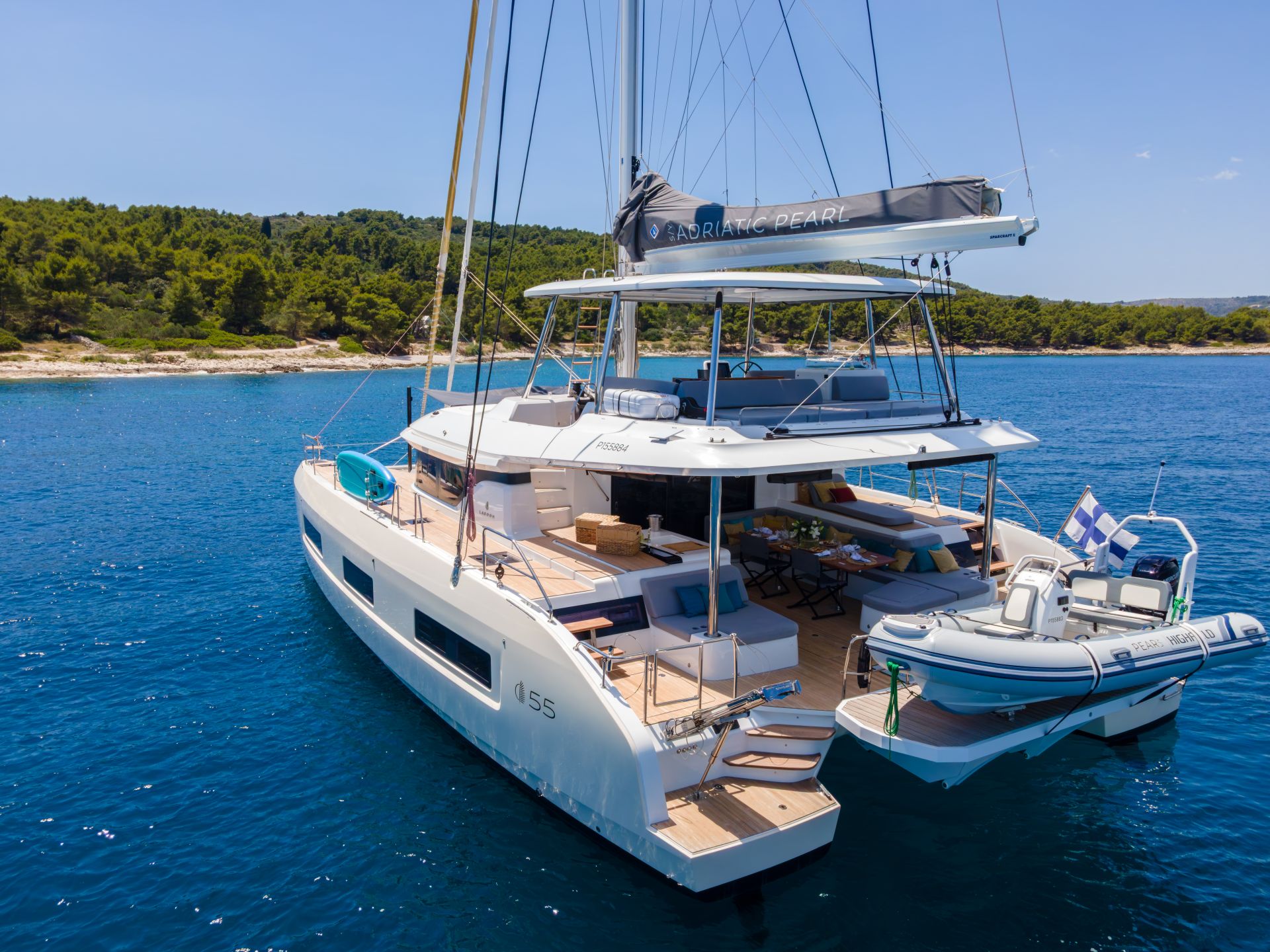 ADRIATIC PEARL (Lagoon 55) Crewed Charters in Croatia