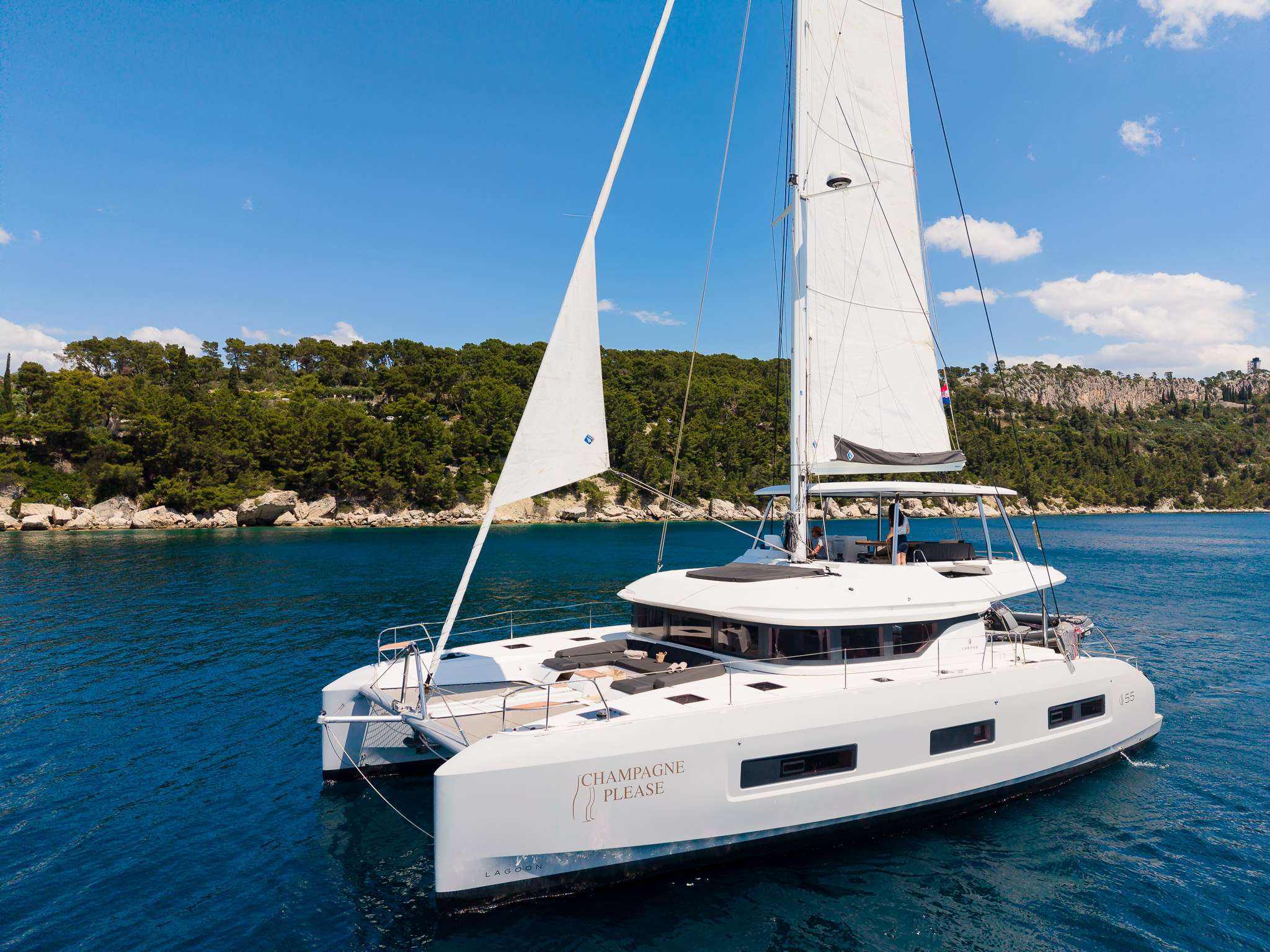 CHAMPAGNE PLEASE Crewed Charters in Croatia