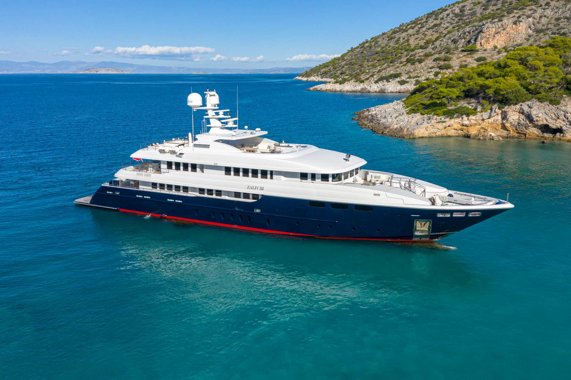 ZALIV III Superyacht Charters in Greece Superyachts