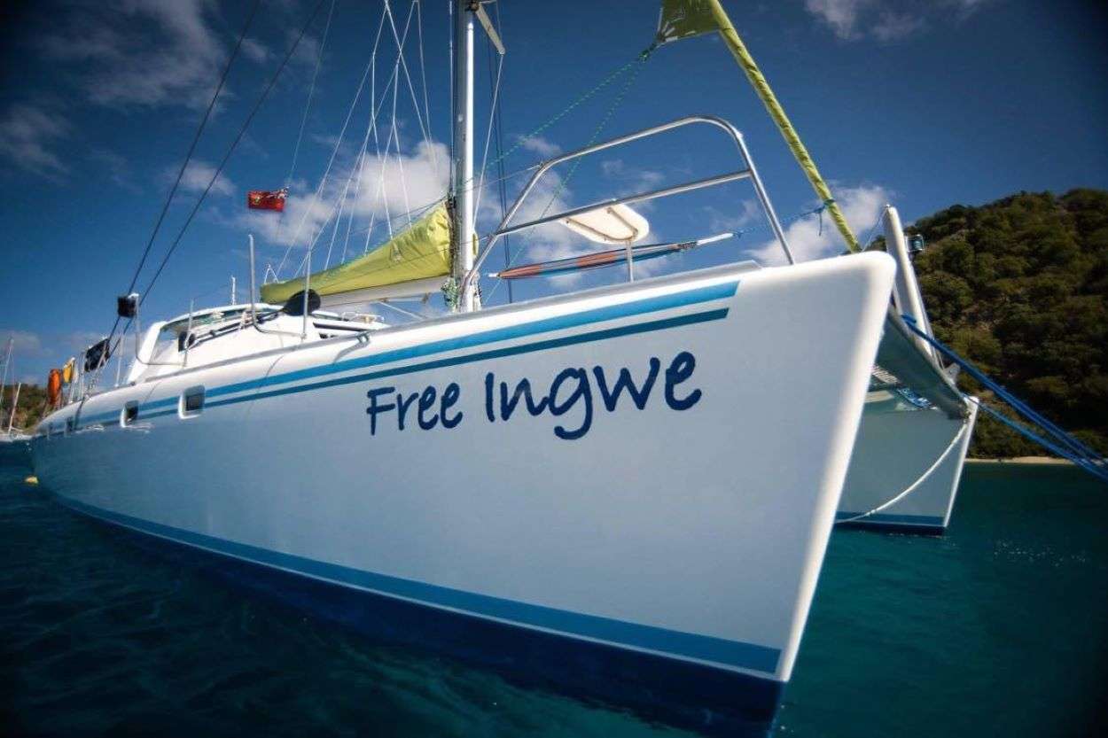 FREE INGWE Captain Only Charters in British Virgin Islands