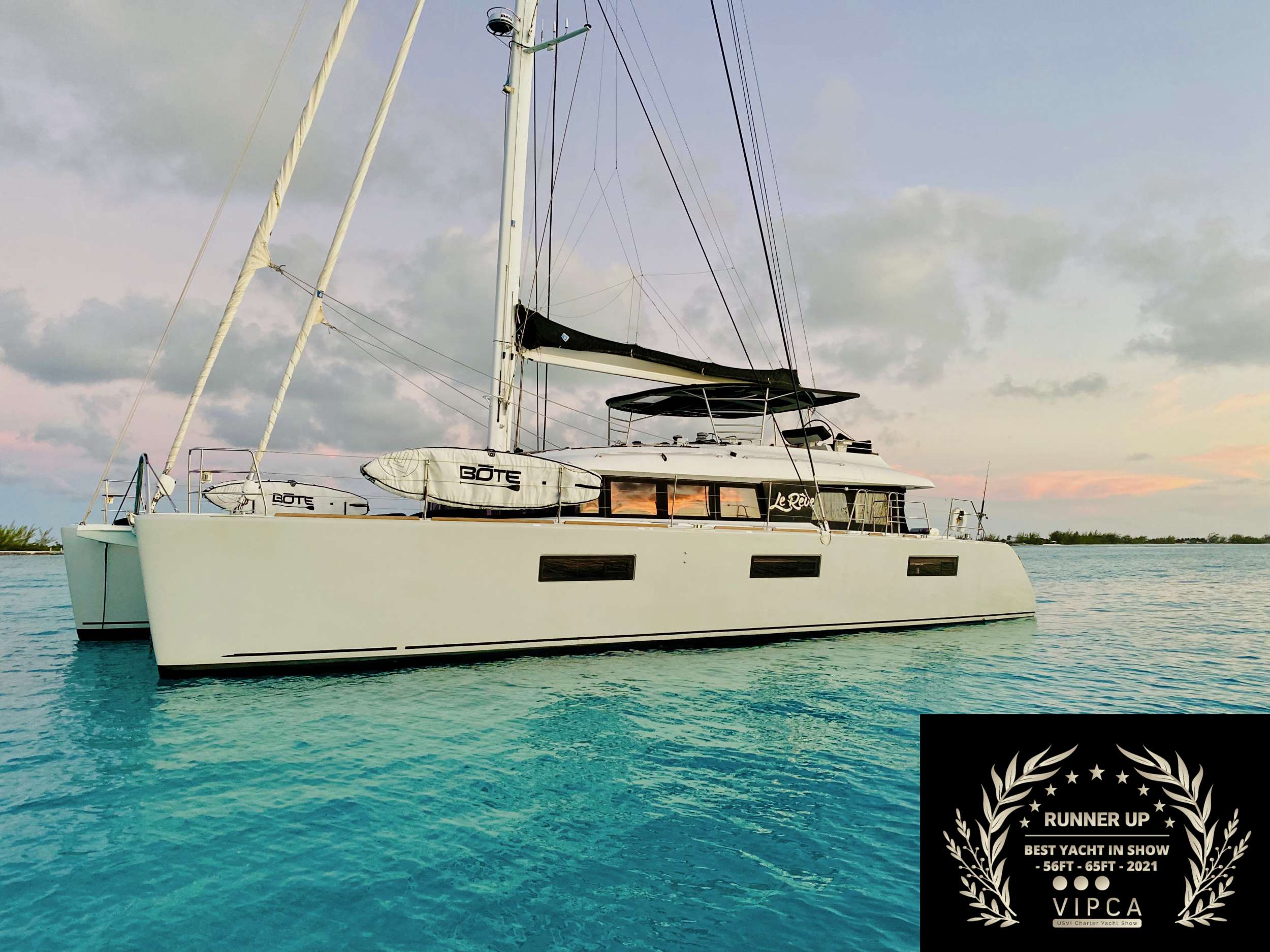 LE REVE L620 ESSENCE Crewed Charters in US Virgin Islands
