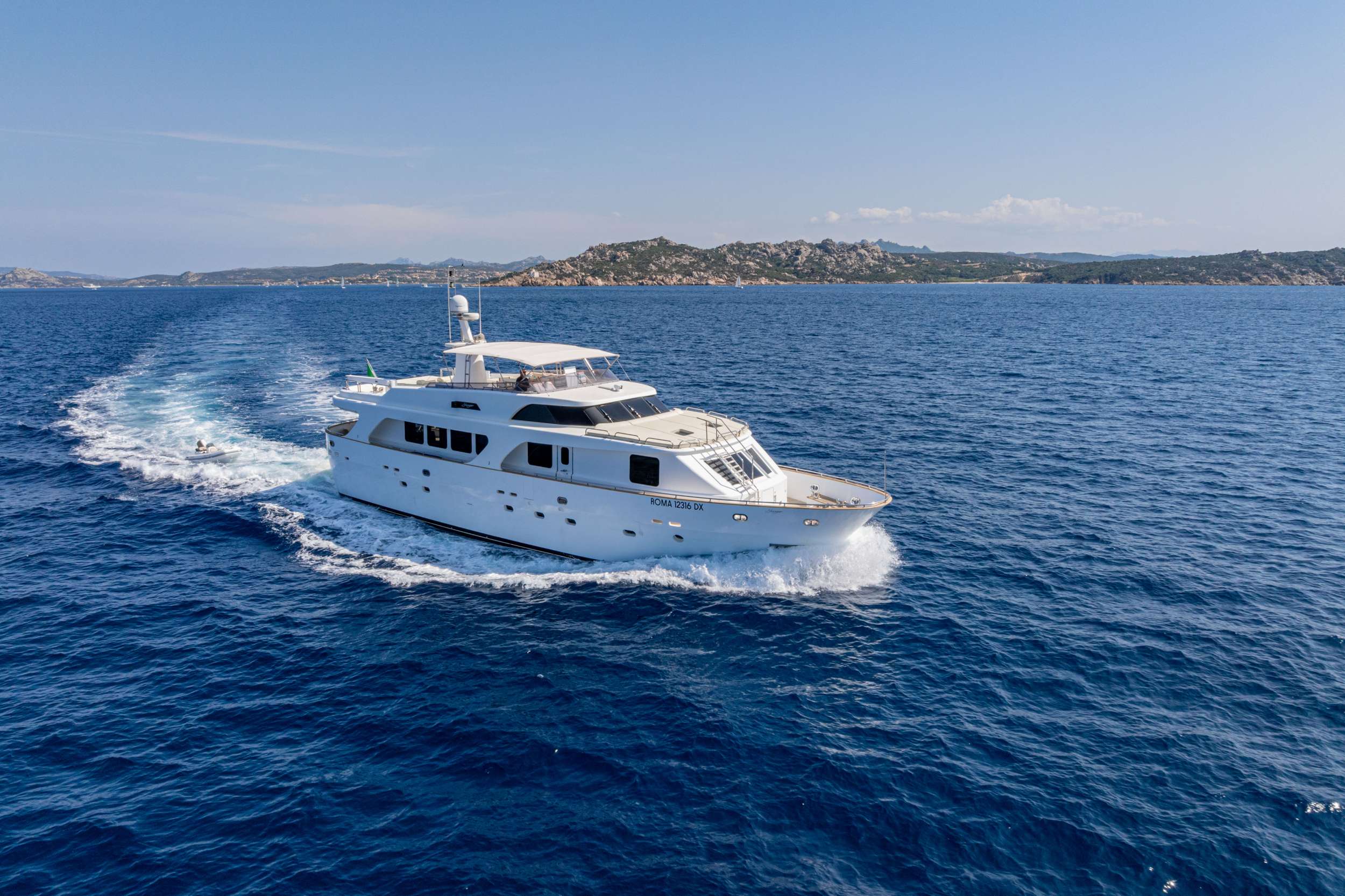 SHANGRA Crewed Charters in Italy