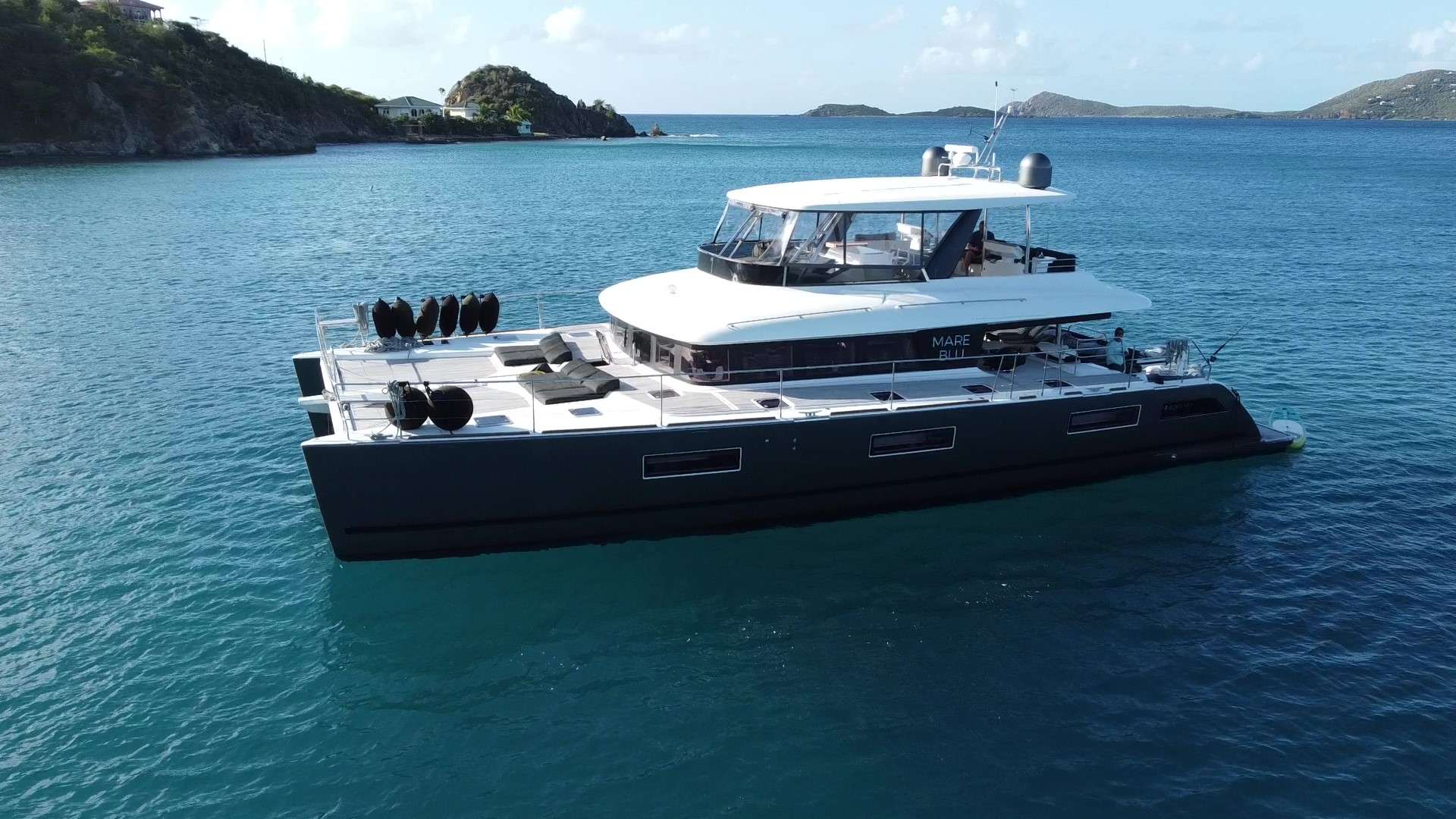 MARE BLU Captain Only Charters in British Virgin Islands